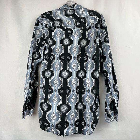 Men's Rock & Roll Western snap shirt - Picture 2 of 7